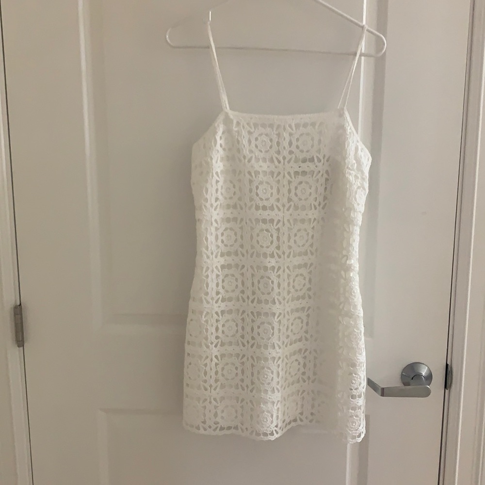 Zara White Lace Mini